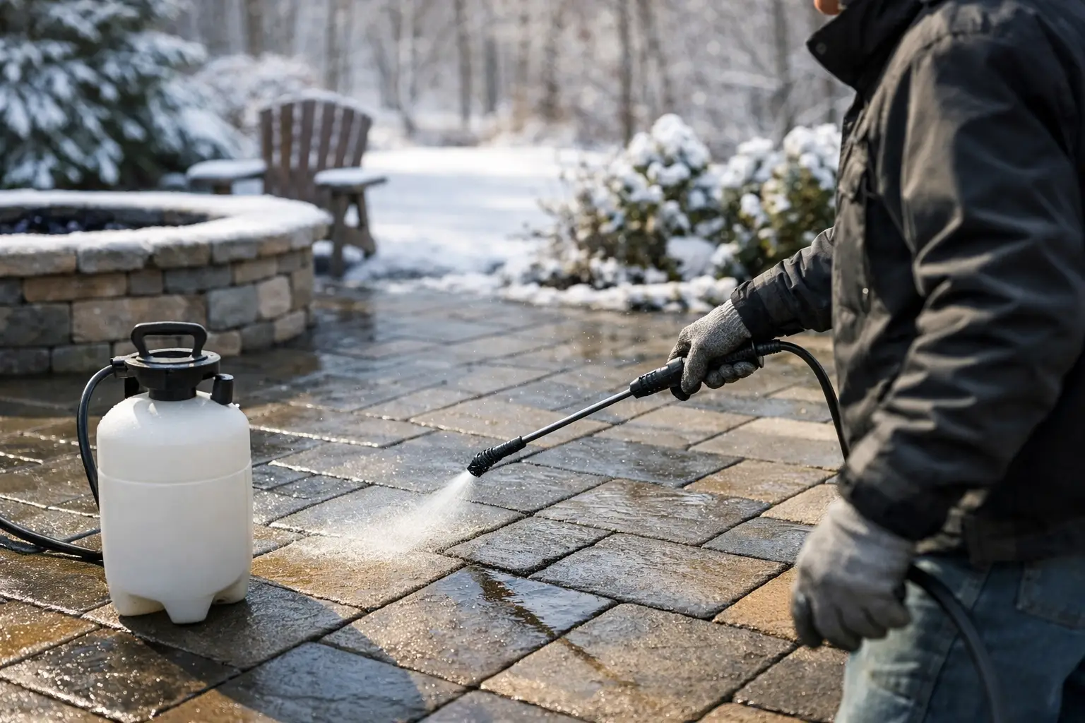 Can Pavers Be Sealed in Winter? What to Know