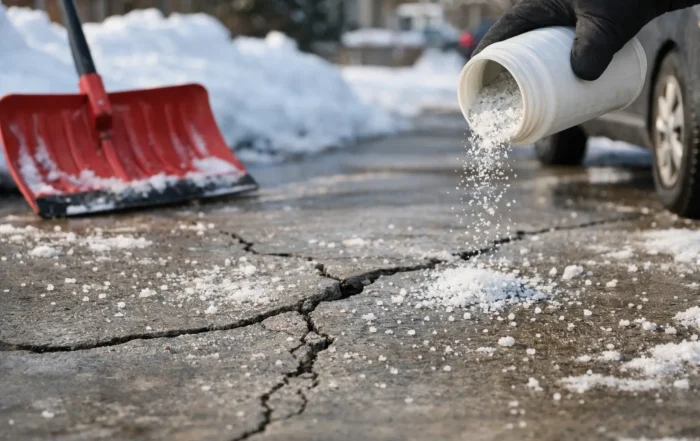 How to Protect Concrete From Road Salt Damage