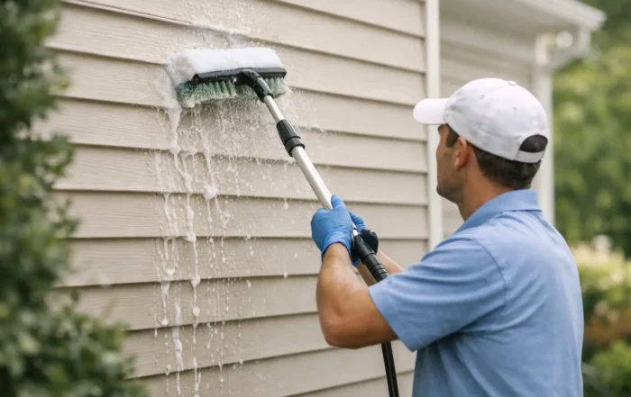 How to Soft Wash Siding Without Causing Damage