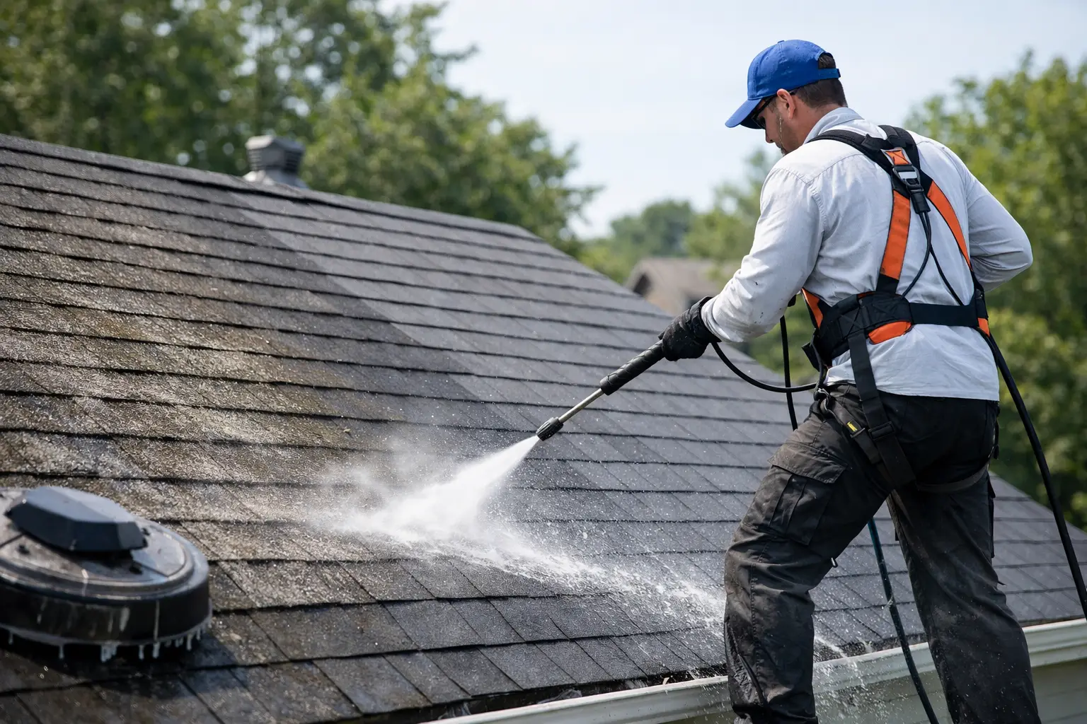Roof Cleaning That Protects Your Shingles