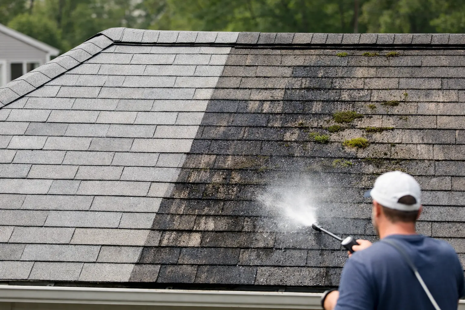 When to Clean Roof Stains Before Damage Spreads